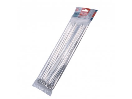 EXTOL® PREMIUM Pásek stahovací NEREZ, 250×4,6 mm, bal. 50 ks