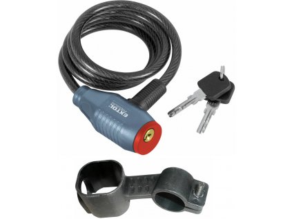 EXTOL® PREMIUM Zámek na kolo lankový 8×1000 mm