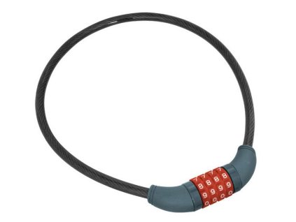 EXTOL® PREMIUM Zámek na kolo lankový 10×650 mm kódové zamykání
