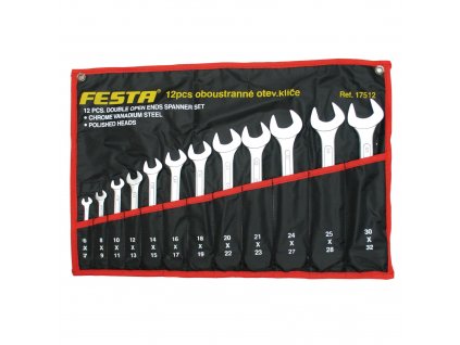 FESTA® Klíče ploché sada 12 ks, 6 - 32 mm
