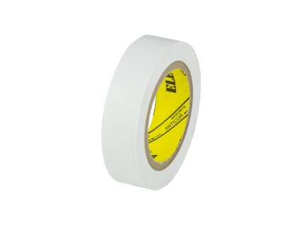 Izolační páska PVC, 15 mm × 10 m, bílá