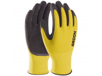ARDON® PETRAX Pracovní rukavice, nylon, máčené 1/2 latexová pěna, vel. XL/10