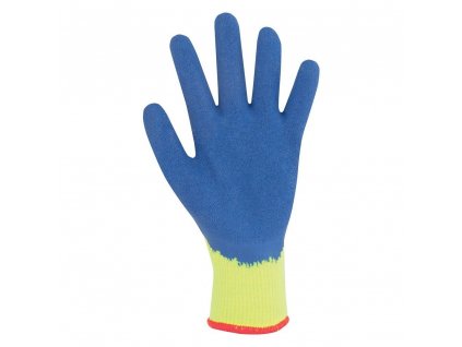 Pracovní rukavice DAVIS zimní, akrylový úplet, máčené 1/2 latexová pěna, vel. M/8