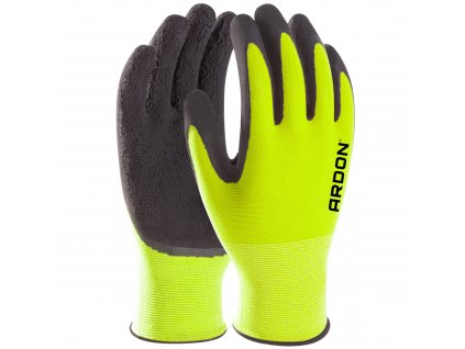 ARDON® PETRAX Pracovní rukavice, nylon, máčené 1/2 latexová pěna, vel. M/8