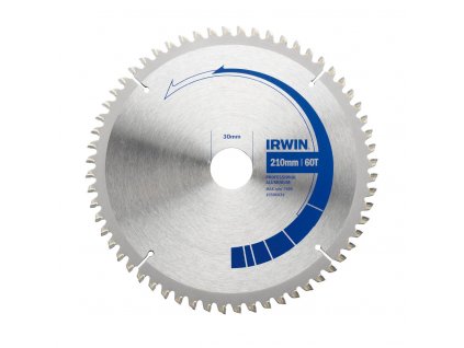 IRWIN® Kotouč pilový, na hliník, 210 mm, 60 zubů, 30mm, TCT