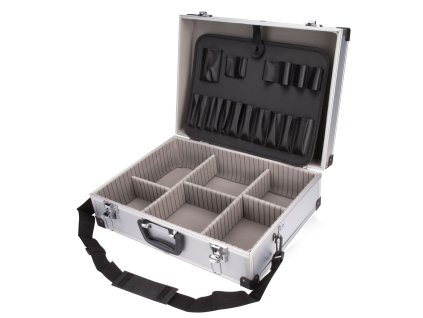 EXTOL® CRAFT Kufr na nářadí ALU 46×33×15 cm