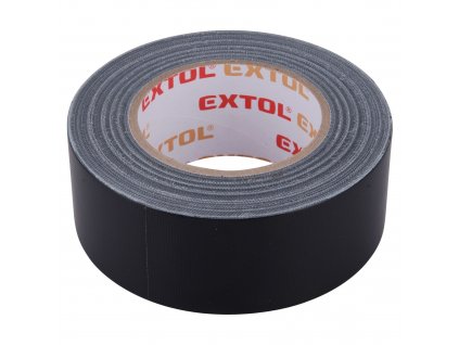 EXTOL® PREMIUM Páska univerzální DUCT TAPE, 50 mm x 50 m, 0,18 mm, černá