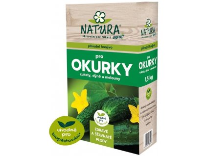 NATURA® Přírodní hnojivo pro okurky, cukety a dýně, granulované, 1,5 kg