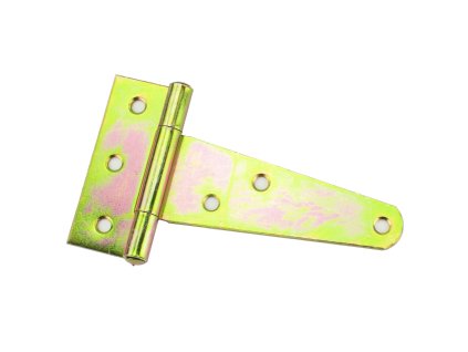 MTR® Závěs brankový typ T Zn žlutý 105×26×80 mm, 2,0 mm