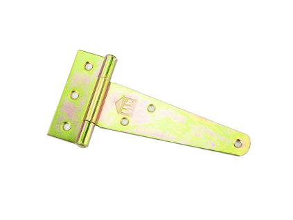 MTR® Závěs brankový typ T Zn žlutý 130×26×80 mm, 2,0 mm