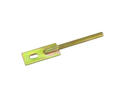 MTR® Držák plotového pole rovný Zn žlutý M12×185 mm