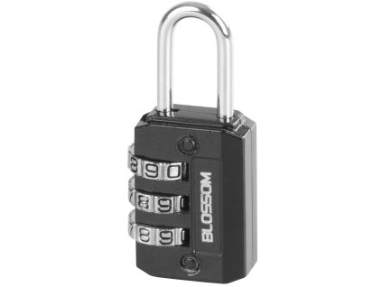 BLOSSOM® Zámek visací NL2321 kombinační, 22,1 mm, trojmístný kód