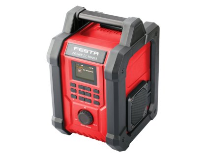 FESTA® POWER x TOOLS AKU rádio SHARE20V 2×15 W DAB+/FM/BT/USB/AUX-IN/JACK3.5 (bez baterie a nabíječky)