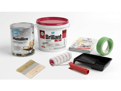 Brillant METALLICO komplet