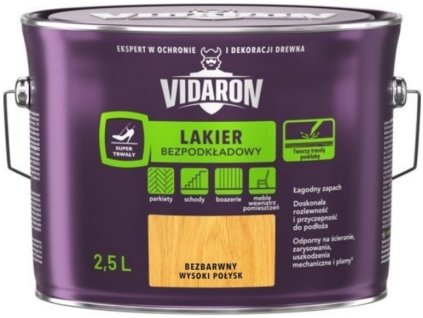 bezpodkladový lak VL 2,5