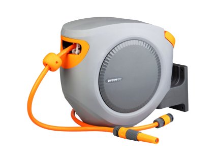 Automatický nástěnný naviják s hadicí 1/2", 20+2m, STREND PRO