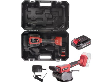 AKU vibrační přísavka na dlažbu, 123mm, 60kg, 20V, sada 1 bat., ShareSYS, WORCRAFT CTT-S20LiM