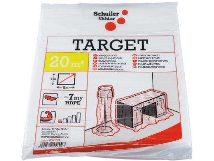 Zakrývací folie TARGET S7 · HDPE 7 µm · 4×5 m