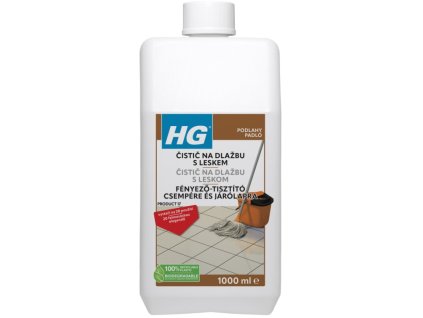 HG Čistič na dlažbu s leskem new