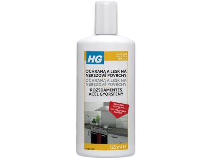 HG ochrana a lesk na nerezové povrchy