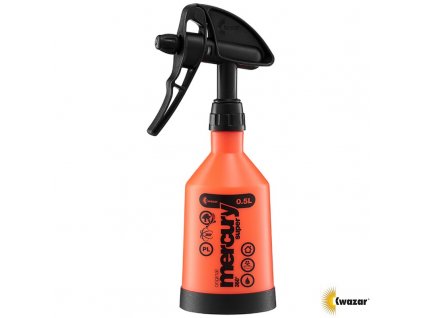 Postřikovač KWAZAR® MERCURY SUPER 360° ruční mechanický 0,5 l