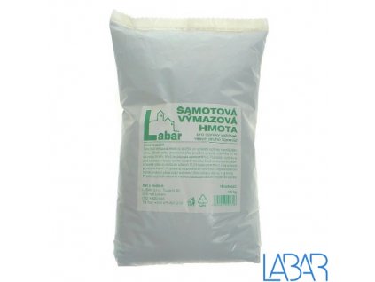 LABAR Šamotová výmazová hmota žáruvzdorná (Hmotnost 5 kg)