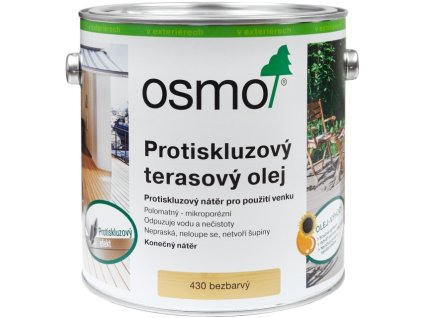 Protiskluzový terasový olej 430