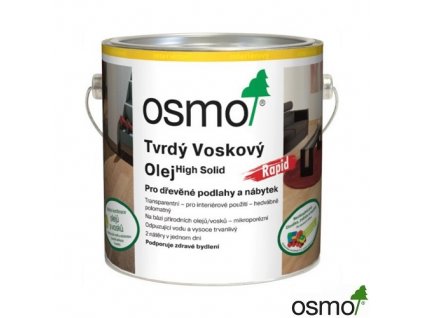 OSMO Tvrdý voskový olej rapid 2,5