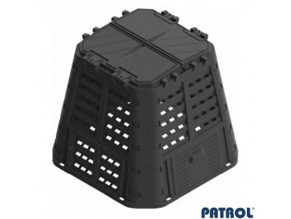 PATROL® MULTI Kompostér plastový černý, 420 l
