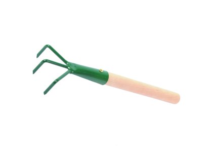 J.A.D. Tools Drápek zahradnický 3 hroty, násada dřevo 27 cm