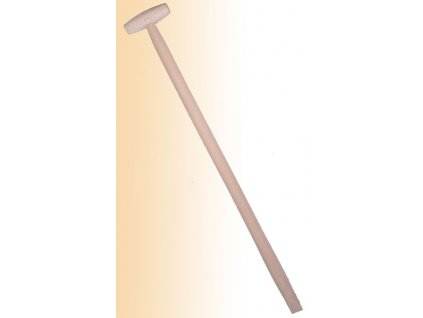 Násada na rýč, dřevěná, d. 100 cm, rovná, s úchytem T