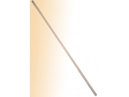 Násada na železné hrábě, dřevěná, d. 180 cm, pr. 28 mm