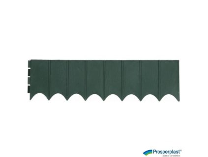 PROSPERPLAST® Obruba GARDEN FENCE, 5,9 m x 16 cm, zelená