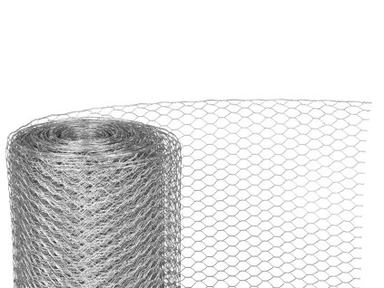 Pletivo chovatelské pletené, Zn 0,8 mm, 100 cm x 50 m, oko HEX 25 mm