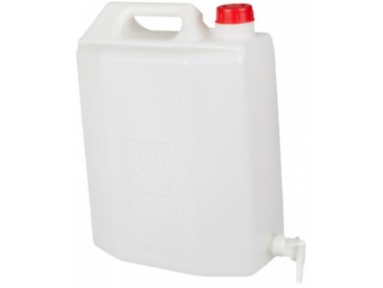 ICS® Kanystr na vodu plastový, s výpustným ventilem, 20 l