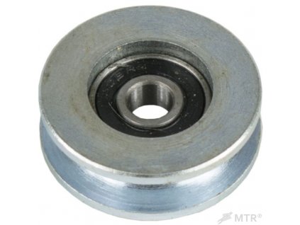 MTR® Kladka (rolna) s kuličkovým ložiskem, ZN, pr. 40 mm, lano max. 6 mm