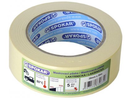 SPOKAR® Maskovací páska lakýrnická PROFI K80