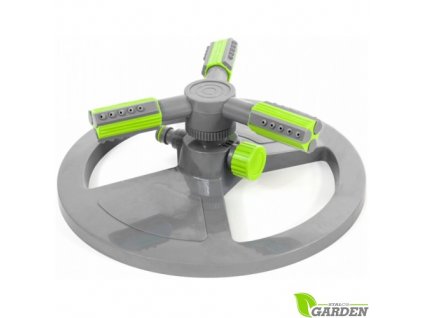 STALCO GARDEN® S-80483 Zavlažovač stacionární, kruhový, 3 ramena, podstavec