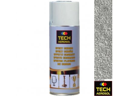 Tech aerosol efekt chrom stříbrná