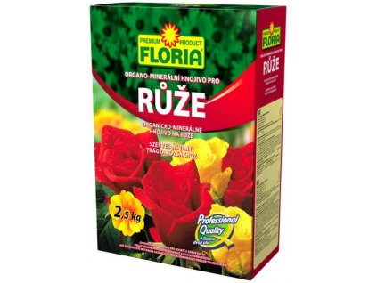 FLORIA® Hnojivo organo-minerální na růže, 2,5 kg