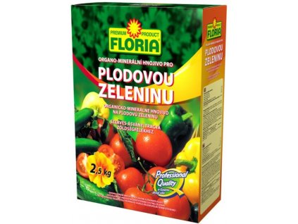 FLORIA® Hnojivo organo-minerální na plodovou zeleninu, 2,5 kg