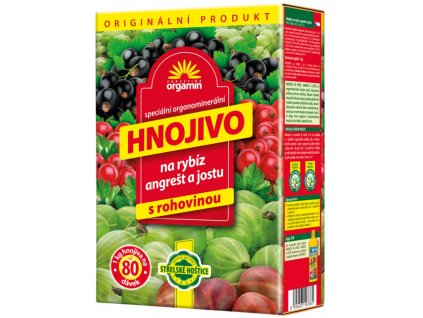 FORESTINA® Hnojivo ORGAMIN na rybíz, angrešt a jostu, 1 kg