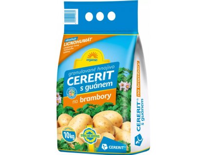 FORESTINA® FORESTINA® Granulované hnojivo CERERIT® ORGAMIN s guánem na brambory, 10 kg