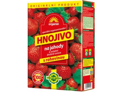 FORESTINA® Granulované hnojivo ORGAMIN s rohovinou na jahody