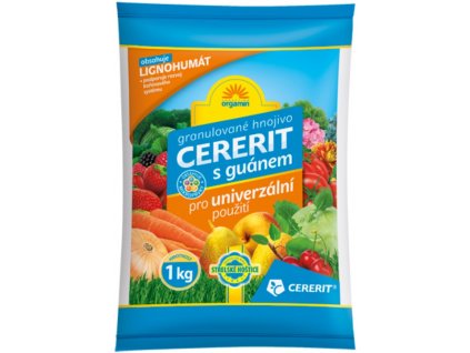 CERERIT® ORGAMIN univerzální granulované hnojivo s guánem