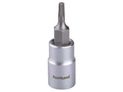 FORTUM® Hlavice šroubovací gola 1/4", TORX T10×37 mm, CrV S2