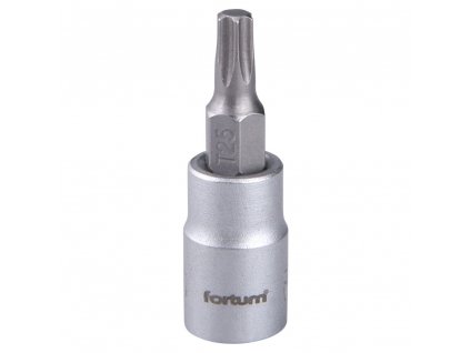 FORTUM® Hlavice šroubovací gola 1/4", TORX T25×37 mm, CrV S2