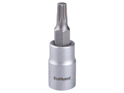 FORTUM® Hlavice šroubovací S2 gola 1/4" TORX T25×37 mm