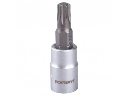 FORTUM® Hlavice šroubovací gola 1/4", TORX T30×37 mm, CrV S2