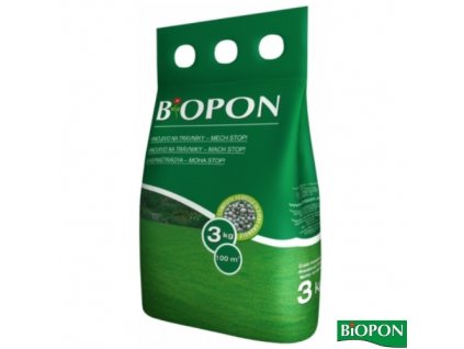 BIOPON® Hnojivo na trávník MECH STOP, 3 kg